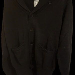 RGT Black Heavy Button-Up Pullover - Size Small